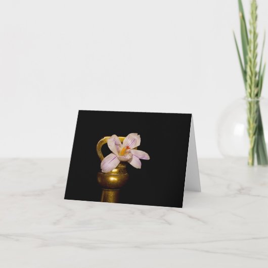 Frühlingsblumen Grußkarten Karte (Vorderseite)