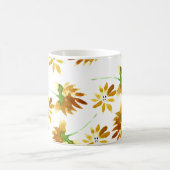 Frühlingsblumen Hand Wasserfarbe Mutternamen Kaffeetasse (Mittel)