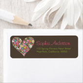 Frühlingsblumen Herz Liebe Brautparty Hochzeit (Insitu)