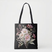 Frühlingsblumen-Hochzeit Tasche (Vorderseite)