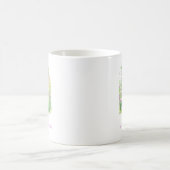 Frühlingsblumen-Hochzeitsbogen Kaffeetasse (Mittel)
