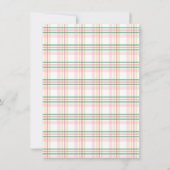 Frühlingsblumen im Osterfest Einladung (Rückseite)