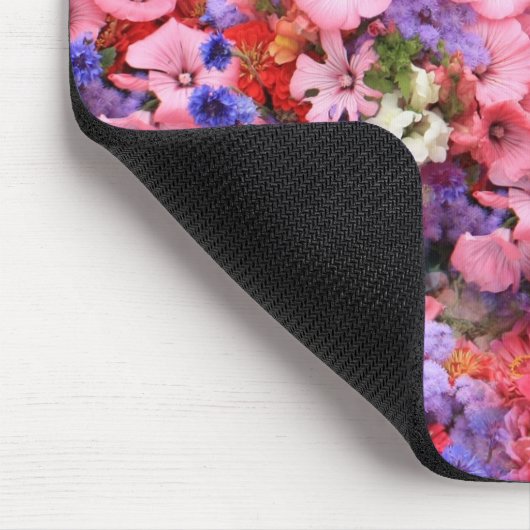 Frühlingsblumen im Park Mousepad (Ecke)