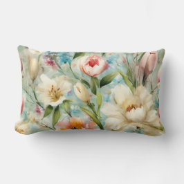 Frühlingsblumen im Stil des Impressionismus Lendenkissen
