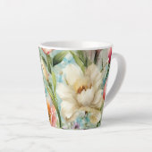 Frühlingsblumen im Stil des Impressionismus Milchtasse (Rechte Ecke)