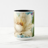 Frühlingsblumen im Stil des Impressionismus Tasse (Zentrum)