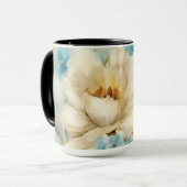 Frühlingsblumen im Stil des Impressionismus Tasse (Vorderseite Links)