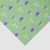 Frühlingsblumen in Chinoiserie Pots Green Seidenpapier (Detail)