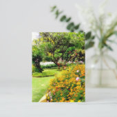 Frühlingsblumen in Funchal, Madeira (Portugal) Postkarte (Stehend Vorderseite)