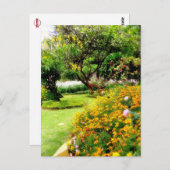 Frühlingsblumen in Funchal, Madeira (Portugal) Postkarte (Vorne/Hinten)