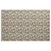 Frühlingsblumen in Orange Stoff (Fat Quarter (45,7 x 55,9 cm))