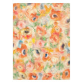 Frühlingsblumen in Orange Tischdecke (Vorderseite)