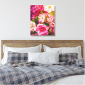 Frühlingsblumen in voller Blüte Leinwanddruck (Insitu (Schlafzimmer))