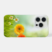 Frühlingsblumen iPhone Hülle (Rückseite (Horizontal))
