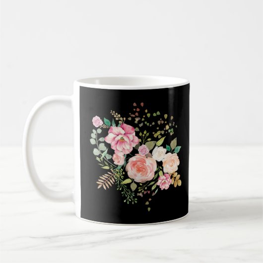 Frühlingsblumen Kaffeetasse (Links)