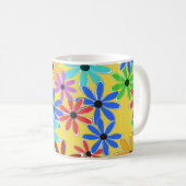 Frühlingsblumen Kaffeetasse (VorderseiteRechts)