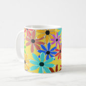 Frühlingsblumen Kaffeetasse (Vorderseite Links)