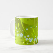 Frühlingsblumen Kaffeetasse (Vorderseite Links)