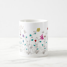 Frühlingsblumen Kaffeetasse