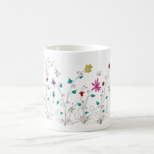 Frühlingsblumen Kaffeetasse