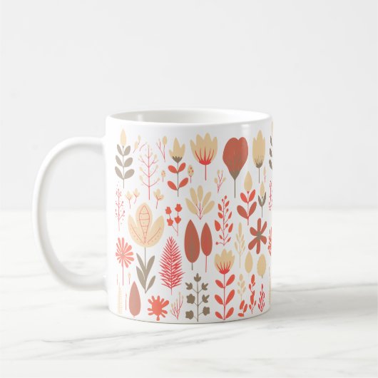 Frühlingsblumen Kaffeetasse (Links)