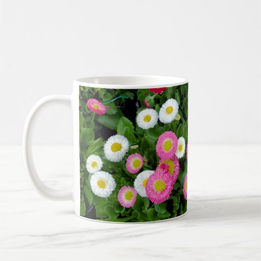 Frühlingsblumen Kaffeetasse (Links)