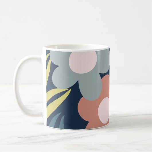 Frühlingsblumen Kaffeetasse (Links)