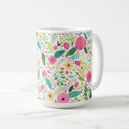 Frühlingsblumen Kaffeetasse