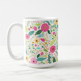 Frühlingsblumen Kaffeetasse