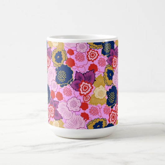 Frühlingsblumen Kaffeetasse (Mittel)