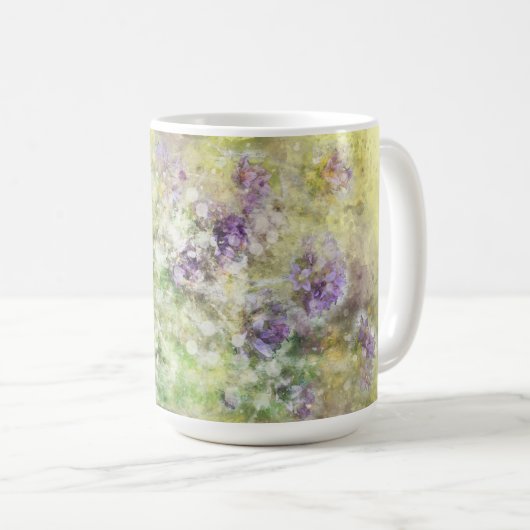 Frühlingsblumen Kaffeetasse (VorderseiteRechts)