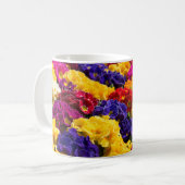 Frühlingsblumen Kaffeetasse (Vorderseite Links)
