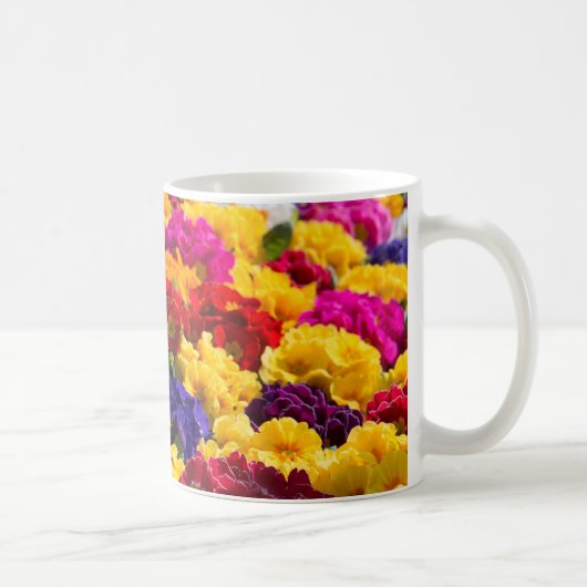 Frühlingsblumen Kaffeetasse (Rechts)