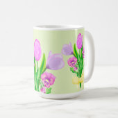 Frühlingsblumen Kaffeetasse (VorderseiteRechts)