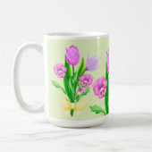 Frühlingsblumen Kaffeetasse (Links)