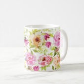 Frühlingsblumen Kaffeetasse (VorderseiteRechts)