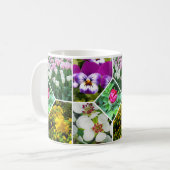 Frühlingsblumen Kaffeetasse (Vorderseite Links)