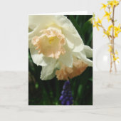 Frühlingsblumen Karte (Gelbe Blume)