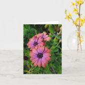 Frühlingsblumen Karte (Gelbe Blume)