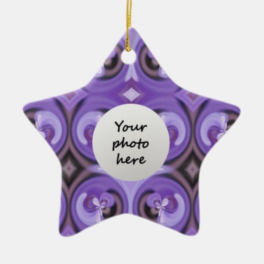 Frühlingsblumen Keramikornament (Vorne)