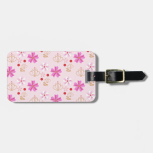 Frühlingsblumen Kirschblossom Pink Blush Gepäckanhänger