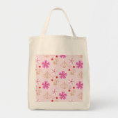 Frühlingsblumen Kirschblossom Pink Blush Tragetasche (Vorne)