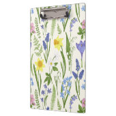 Frühlingsblumen Klemmbrett (Links)