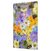 Frühlingsblumen Klemmbrett (Links)
