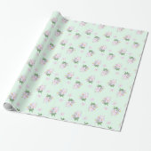 Frühlingsblumen Krokusse Geschenkpapier (Ungerollt)