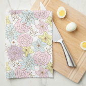 Frühlingsblumen Küchentuch (Viertel Falte)