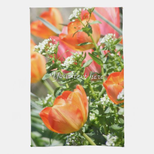 Frühlingsblumen Küchentuch (Vertikal)