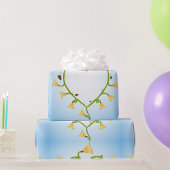 Frühlingsblumen Kunstdruckpapier Geschenkpapier