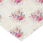 Frühlingsblumen  kurzer tischläufer (Ecke)
