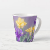 Frühlingsblumen-Latte-Mug Milchtasse (Rechte Ecke)
